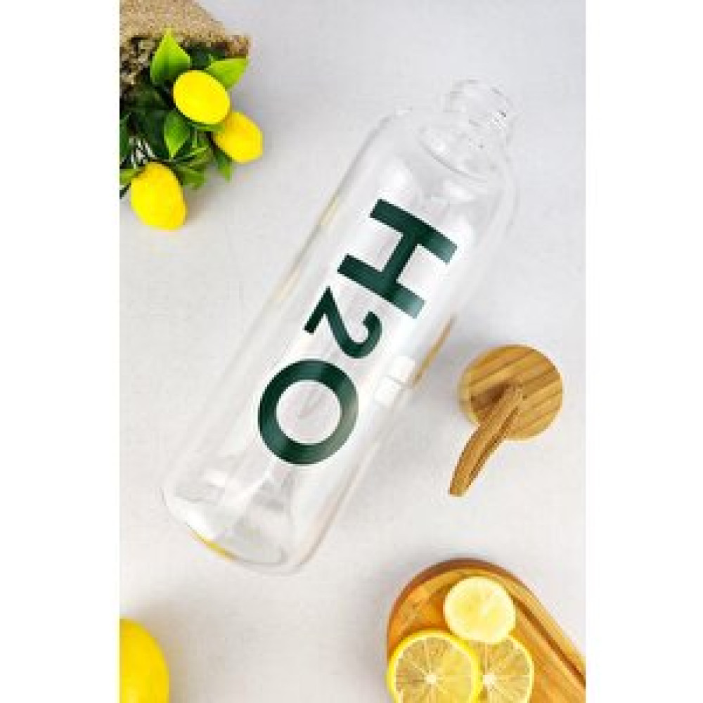 Digithome H2o Bambu Kapaklı Cam Matara 1000 Ml - H2o75372 - Hyt C1-1-18 Matara Fiyatı