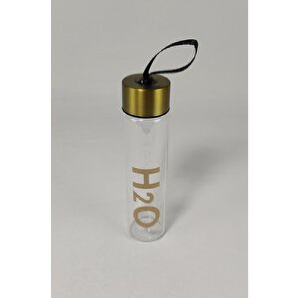 Digithome H2o Metal Kapaklı Cam Matara Altın 450 Ml Matara Fiyatı