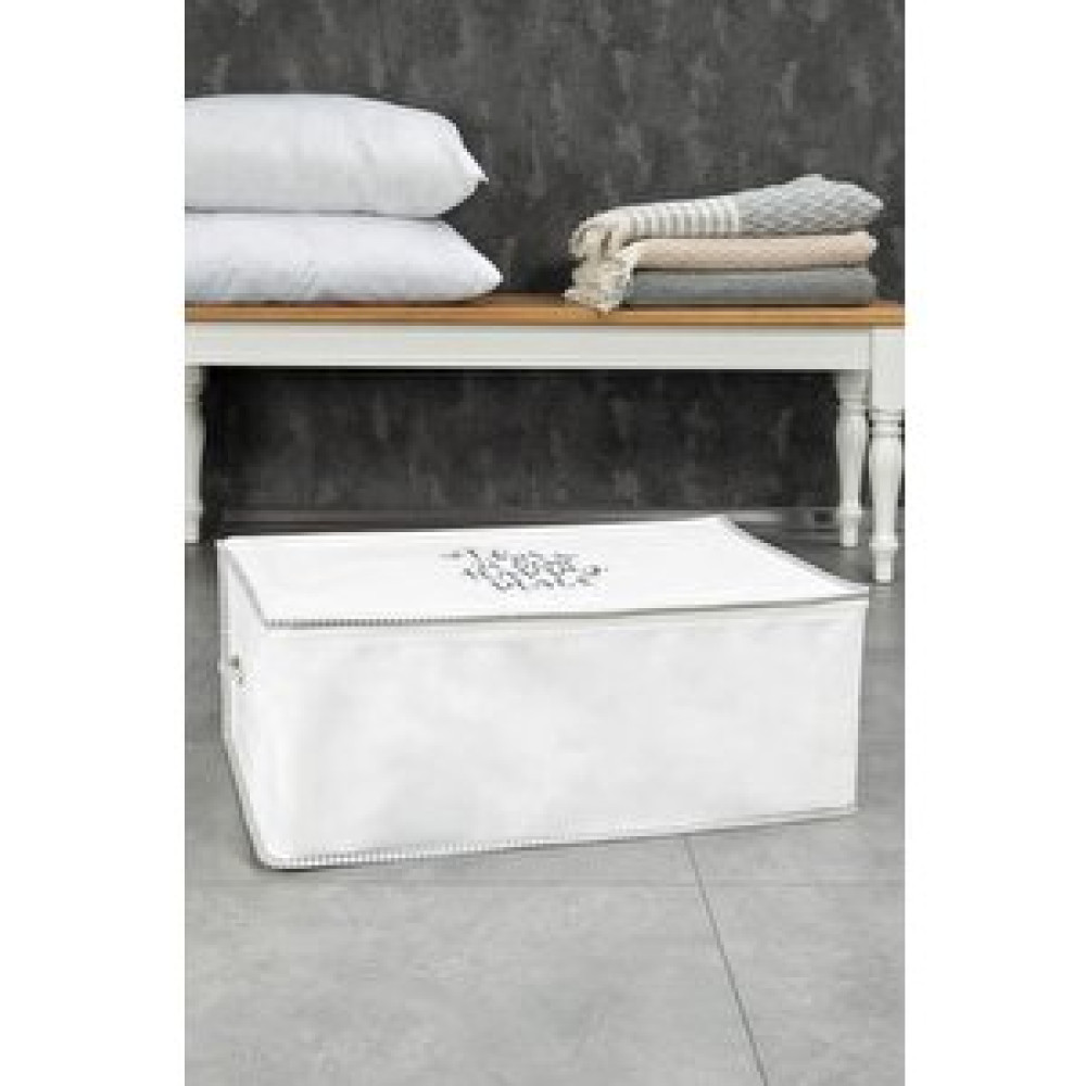 Digithome İpli Yastık Hurcu Çok Amaçlı Organizer Beyaz 52x28x22 Cm Gri - 104188 C1-1-152 Hurç Fiyatı