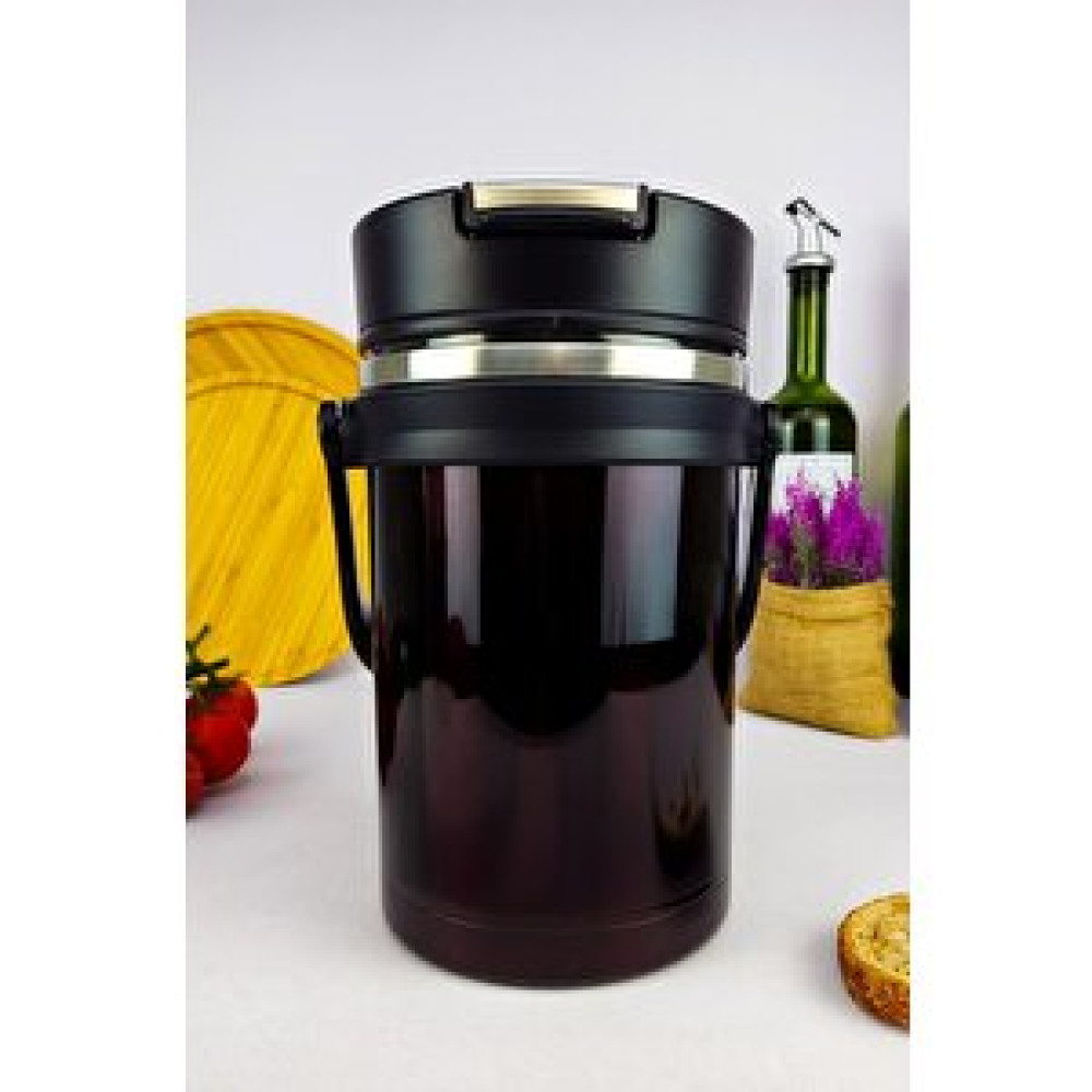 Digithome Paslanmaz Çelik Hazneli Yemek Termosu 2200 Ml Gri - Yk1413 Termos Fiyatı