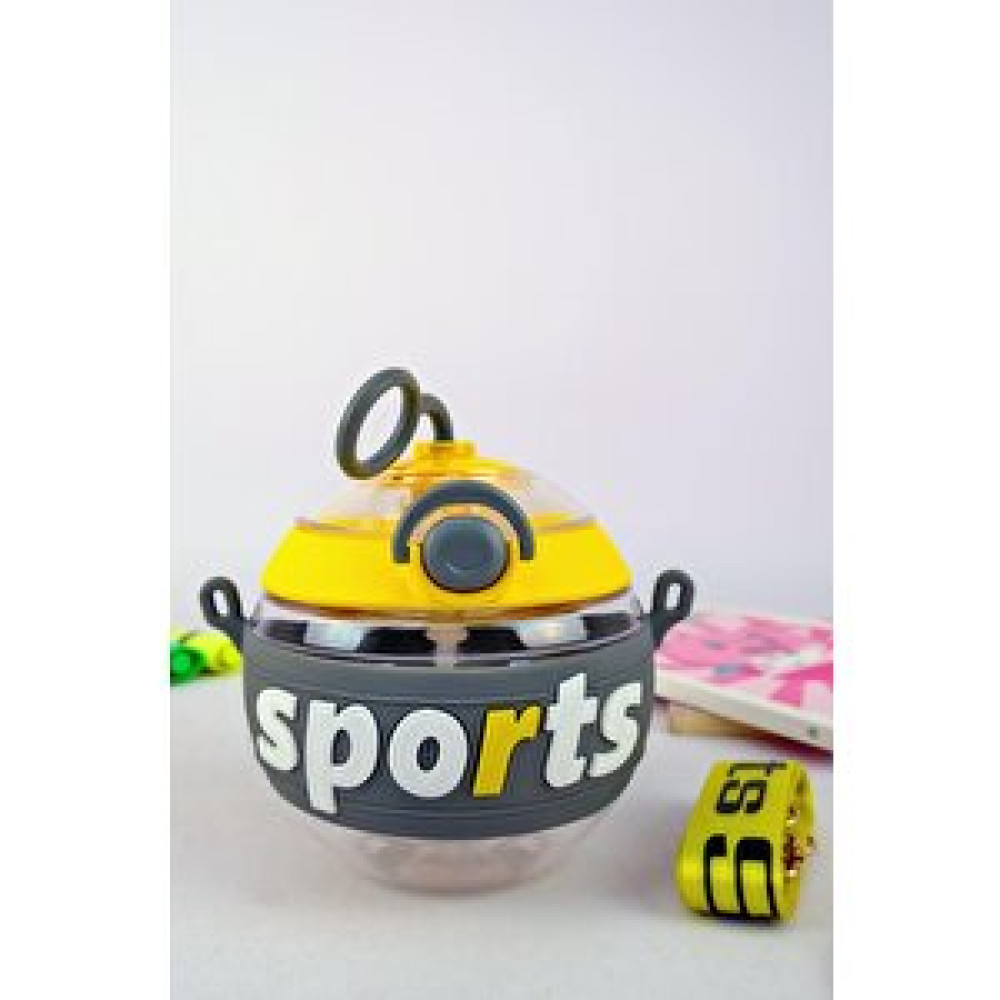 Digithome Sports Askılı Sağlıklı Polikarbon Matara Suluk 700 Ml Sarı – H2o76043 C1-1-18 Matara Fiyatı