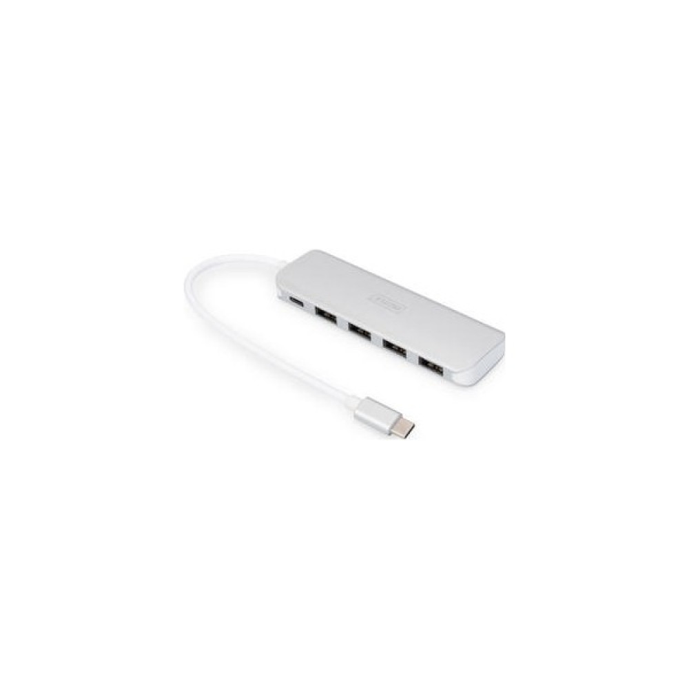 Digitus 4 Port USB 3.0 Hub 4 x USB 3.0 USB-A Dişi Konnektör (USB Çevre Ürünü) 1 x USB Tip C Pd (Power Delivery) Port 1 x USB Tip C Erkek Port Tablet Pc Aksesuarları Fiyatı