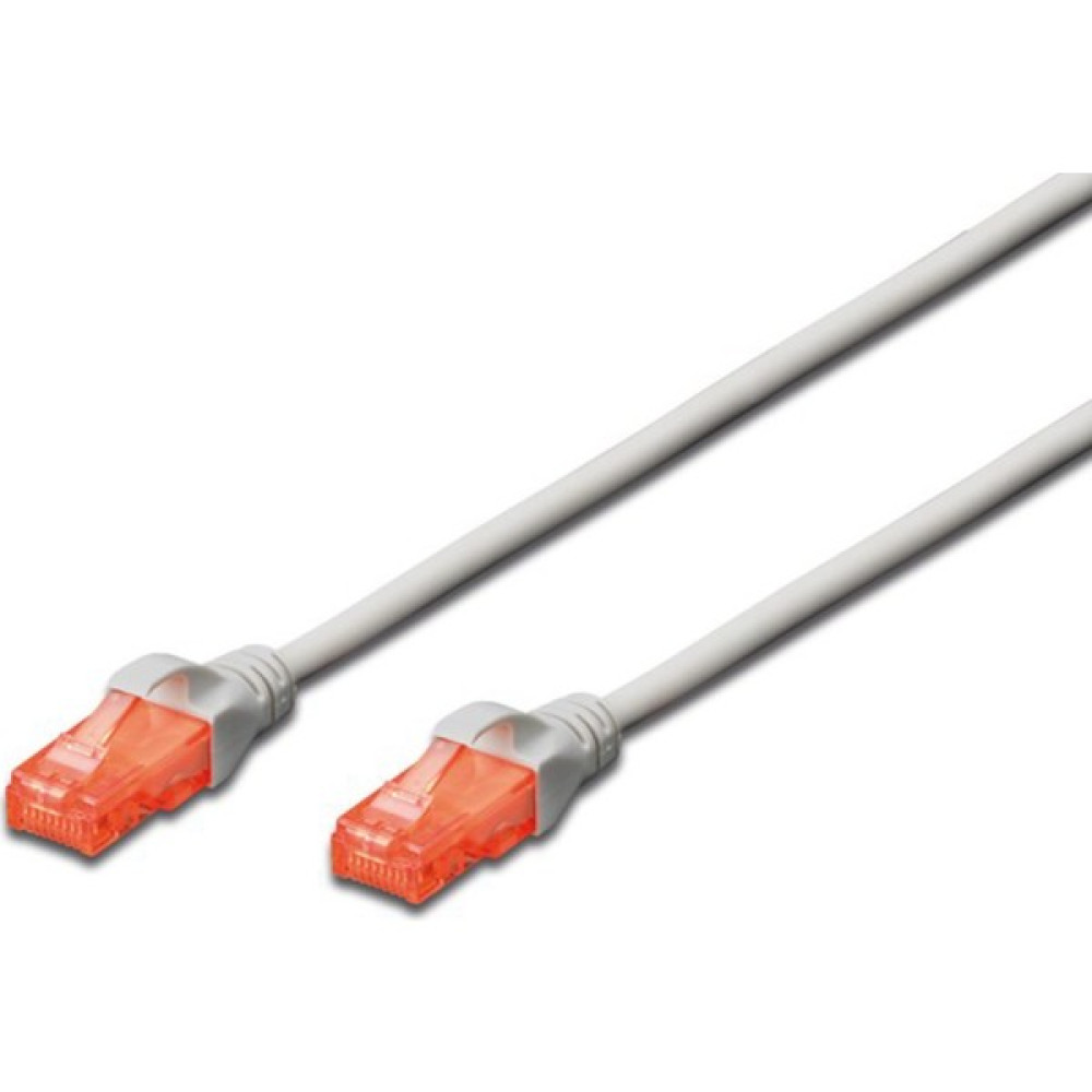 Digitus DK-1617-030 3m Cat6 Lszh, U-Utp Bakır Patch Kablo (Gri) Ağ / Network Kablosu Fiyatı