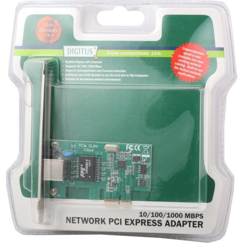Dıgıtus Dn-10130 10-100-1000 Pcı Express Ethernet Network Ürünleri Fiyatı