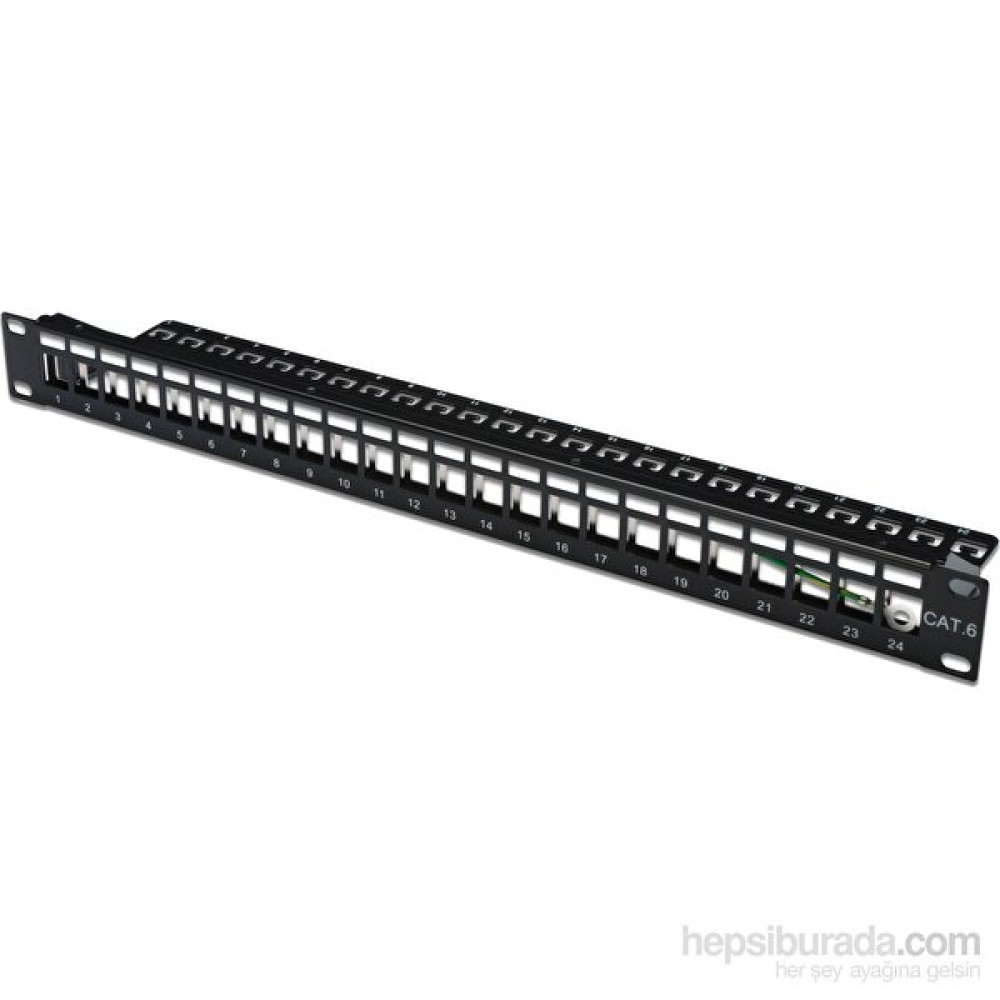 Dıgıtus Dn-91411 24 Port Zırhlı 1U Boş Patch Panel Network Aksesuarları Fiyatı