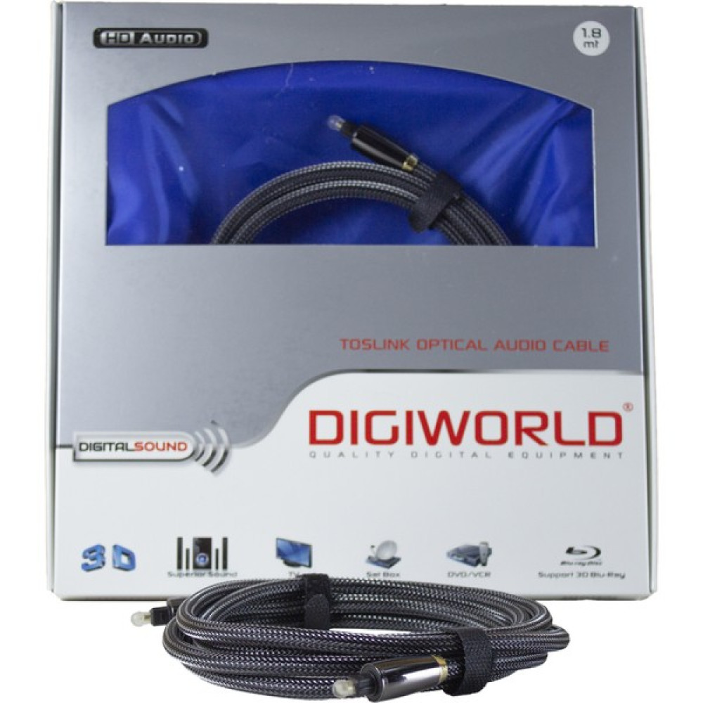 Digiworld Toslink Optik Ses Kablosu 1.8m Oto Boyaları Fiyatı