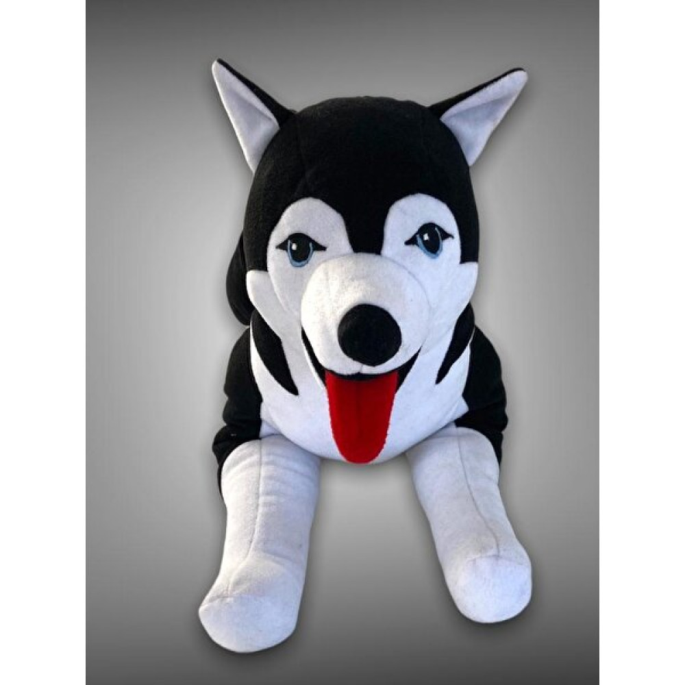 Diji Baby Sevimli Köpek Husky Karakter Figür Peluş Oyuncak 75 cm Oyun ve Uyku Arkadaşı Bebek Oyuncakları Fiyatı