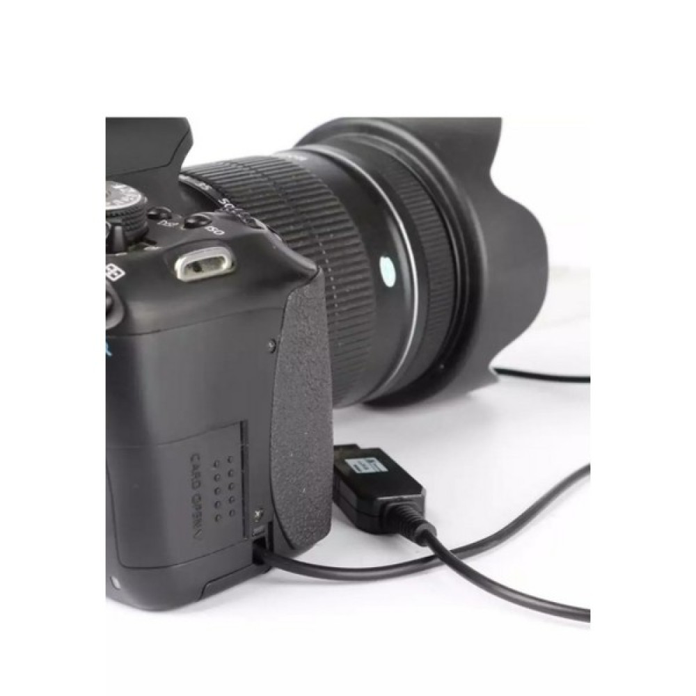 Diji Canon DR-E10 Güç Adaptörü EOS1100D-1200D-1300D-2000D-4000D Dummy Batarya Piller & Şarj Cihazları Fiyatı