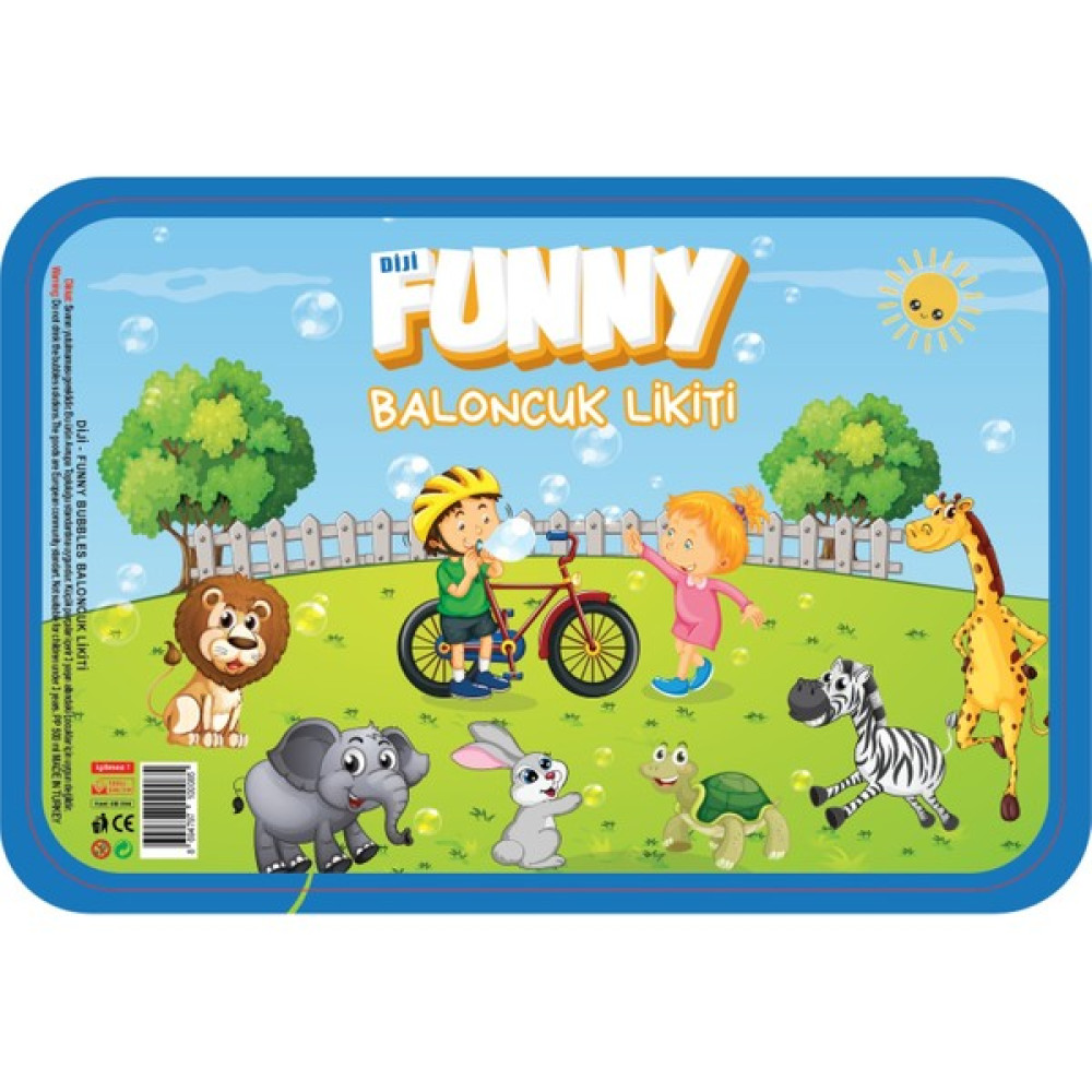 Diji Funny Bubles Sınırsız Baloncuk Sınırsız Eğlence !!! Köpük Baloncuk Suyu , Baloncuk Likiti 500ML 0,5LT5ADET Açık Hava, Deniz ve Spor Oyuncakları Fiyatı