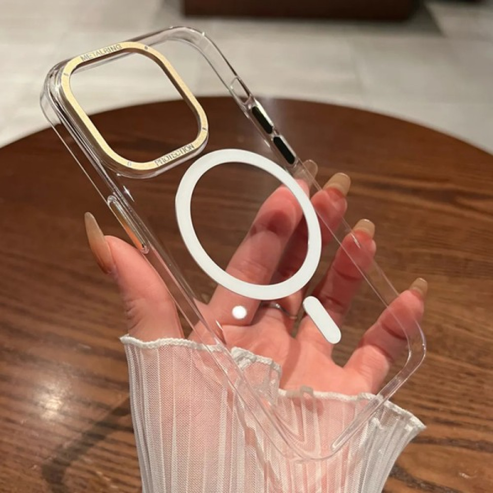 Dijimedia Apple iPhone 14 Pro Uyumlu Sert Parlak Magsafe Kılıf Mika Şeffaf Cep Telefonu Kılıfı Fiyatı