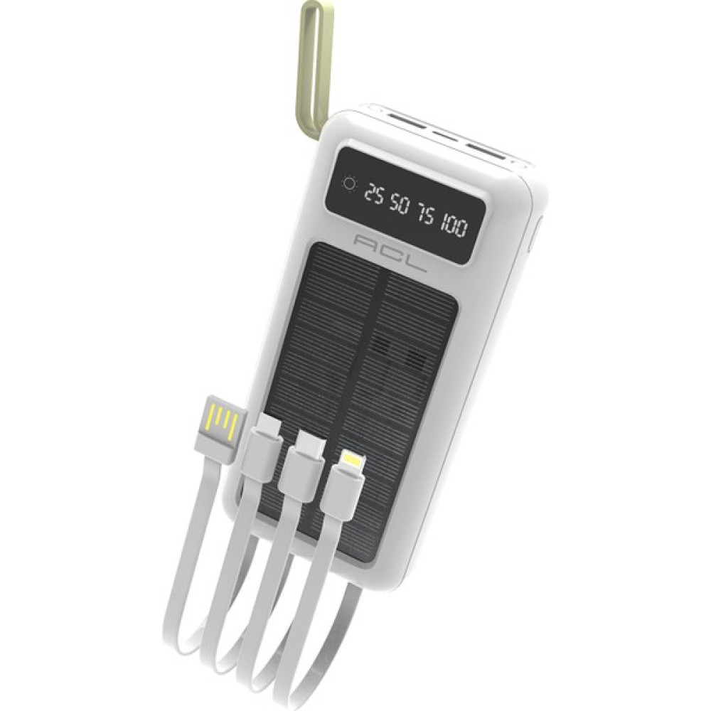 Dijimedia LED Fenerli Powerbank 30000 Mah Pw-61 - Beyaz Taşınabilir Şarj Cihazı - Powerbank Fiyatı