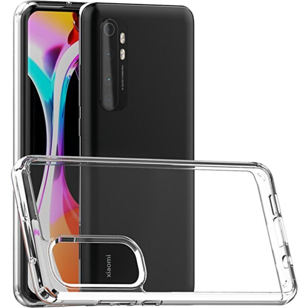 Dijimedia Xiaomi Mi Note 10 Lite Kılıf Lüx Şeffaf Silikon - Şeffaf Cep Telefonu Kılıfı Fiyatı