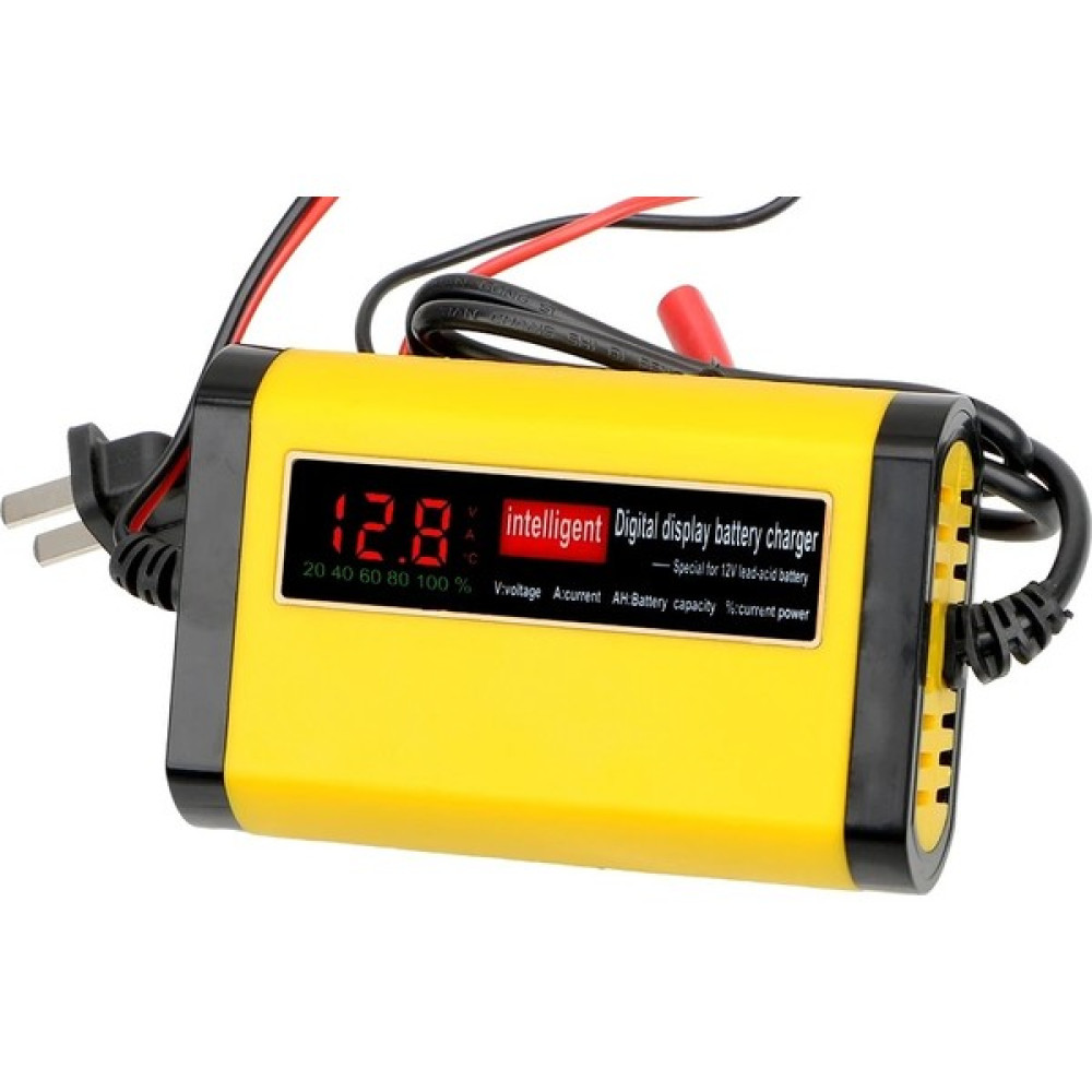 Dijital 12V Akü Prizden Şarj Cihazı 12V 2A LCD Ekranlı Hızlı Şarj Istasyonu Oto Boyaları Fiyatı