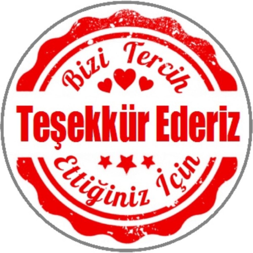 Dijital Barkod Bizi Tercih Ettiğiniz Için Teşekkür Ederiz Sticker Yapışkanlı 30MM Rozet, Damga Desenli 100 Adet Barkod Okuyucular Fiyatı