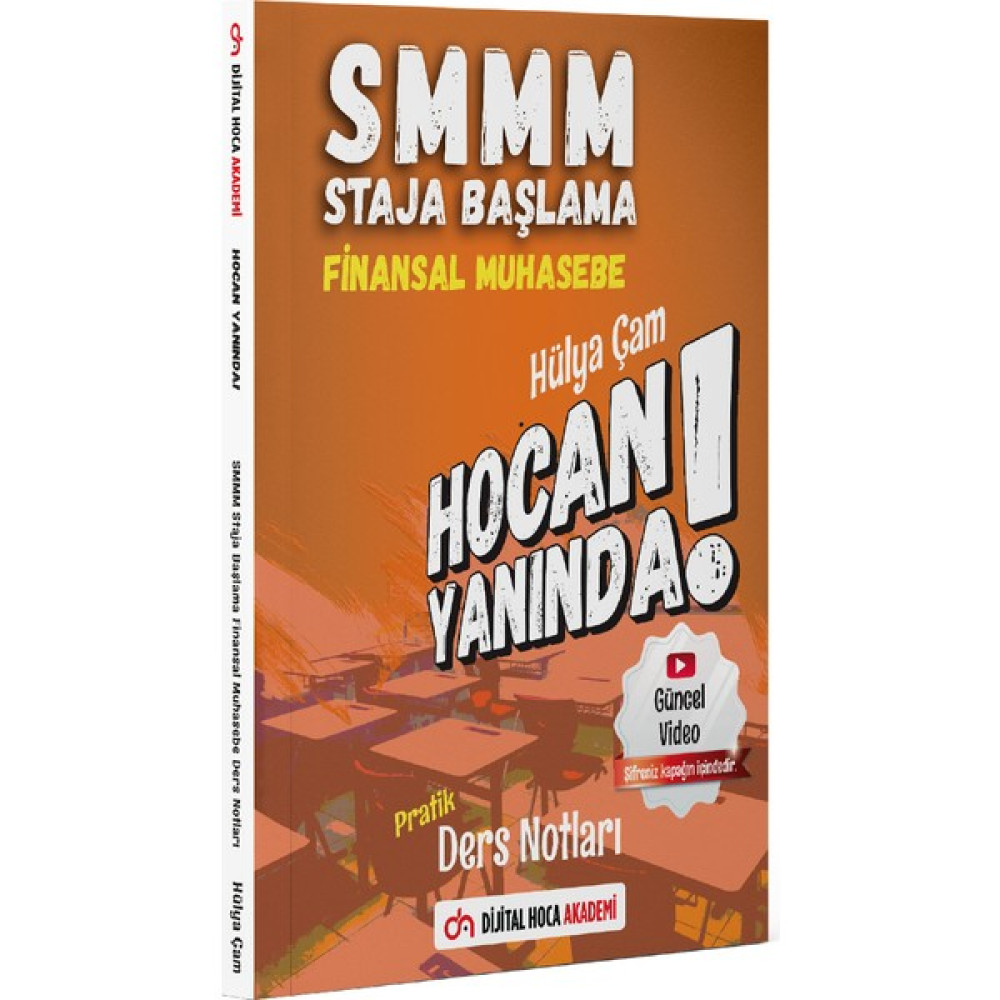 Dijital Hoca Akademi SMMM Staja Başlama Finansal Muhasebe Pratik Ders Notları Dijital Hoca Akademi Görevde Yükselme Sınavları Kitapları Fiyatı