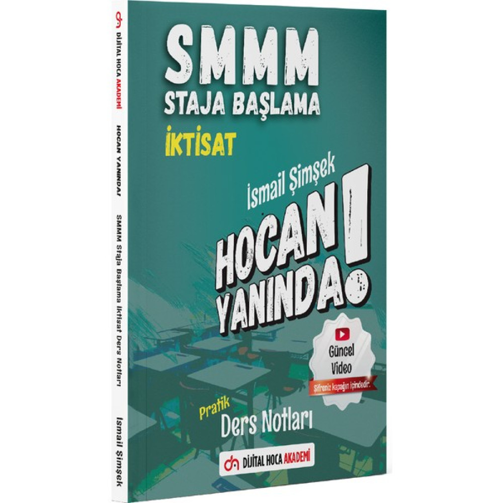 Dijital Hoca Akademi SMMM Staja Başlama Iktisat Pratik Ders Notları Dijital Hoca Akademi Görevde Yükselme Sınavları Kitapları Fiyatı