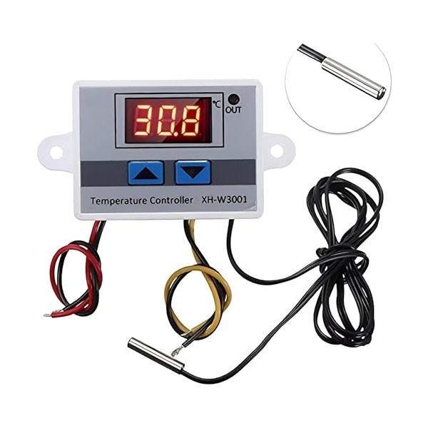 Dijital Termostat Kuluçka Termostatı XH-W3001 220V Ac Dijital Termostat 1500W Akvaryum Termostatı Evcil Hayvan Ürünleri Fiyatı
