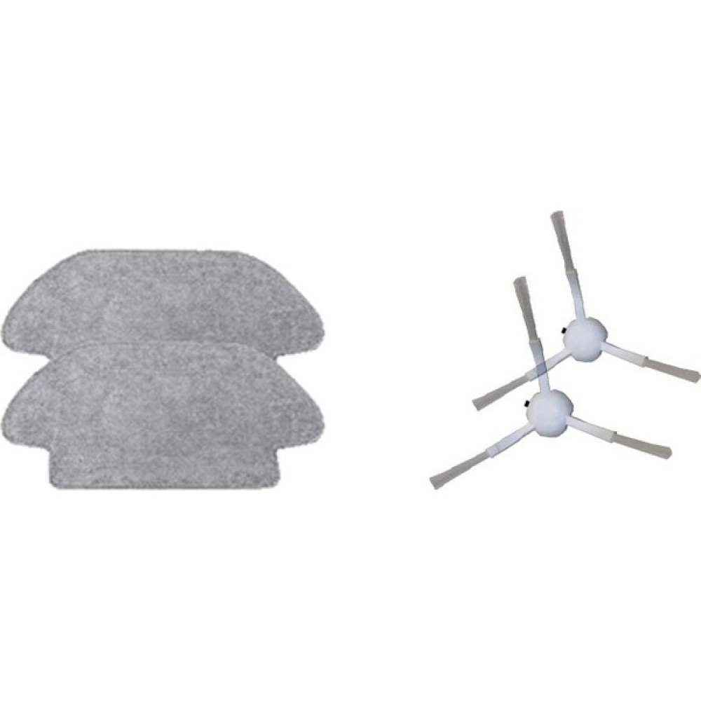 Dijitaldepodan Xiaomi Mi Robot Vacuum Mop Pro Set 2 Adet Fiber Mop Bezi 2 Adet Yan Fırça Oto Boyaları Fiyatı