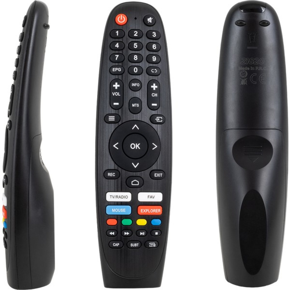 Dijitsu Explorer-Mouse Tuşlu Ses Komutsuz LCD LED Tv Uyumlu Kumanda TV Aksesuarları Fiyatı