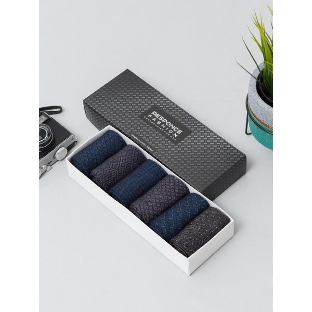 Dikişsiz bambu erkek kutulu 5 çift 6 Çift Çorap (Outdoor) Fiyatı