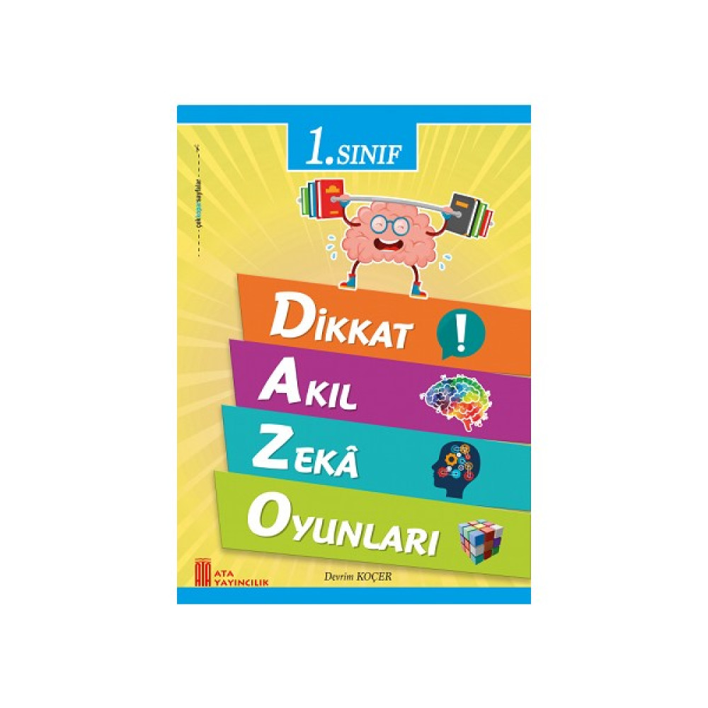 Dikkat Akıl Zekâ Oyunları 1. Sınıf Etkinlik Kitabı Zihinsel Gelişim Kitapları Fiyatı