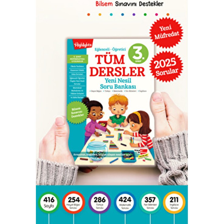Dikkat Atölyesi Yayınları 3. Sınıf Tüm Dersler Yeni Nesil Soru Bankası LGS Hazırlık İçin Kolektif Tüm Dersler Fiyatı