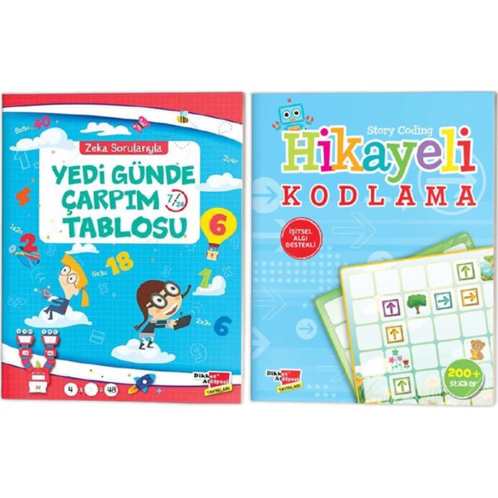 Dikkat Atölyesi Yedi Günde Çarpım Tablosu - Hikayeli Kodlama Seti Matematik Fiyatı