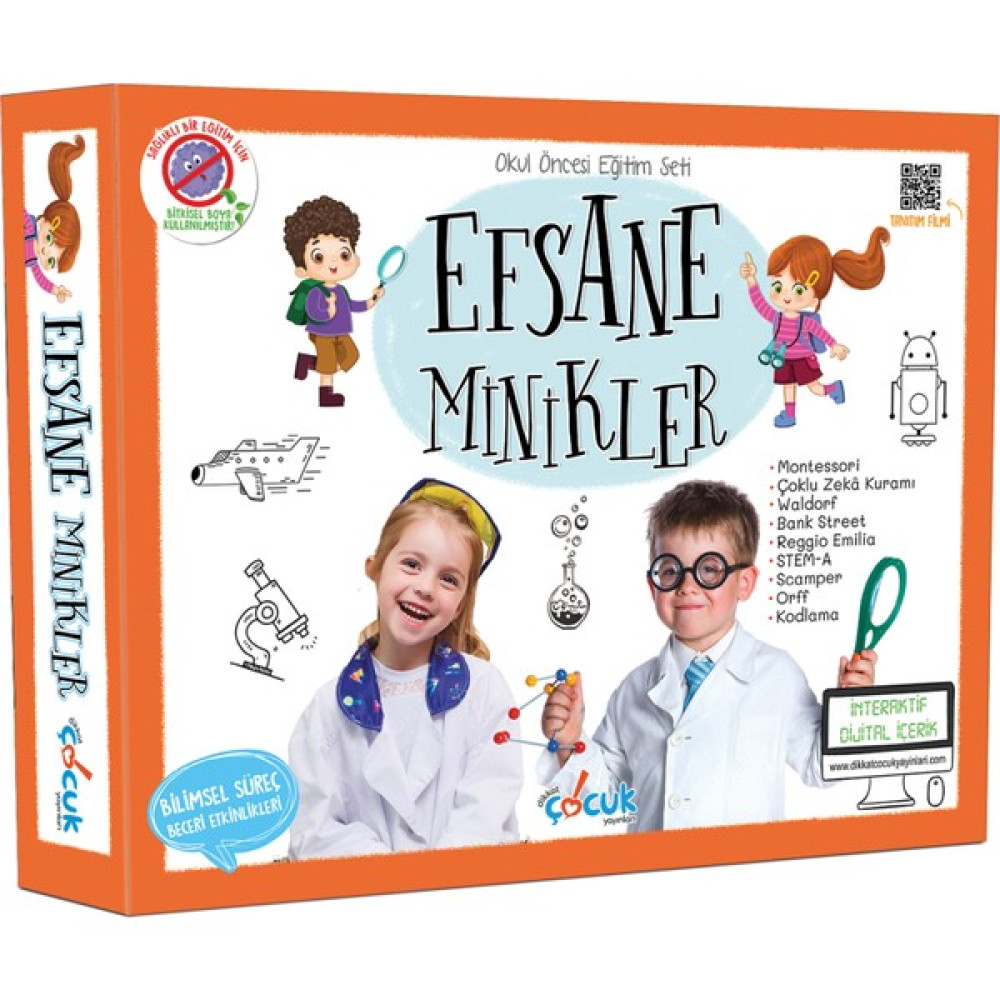 Dikkat Çocuk Yayınları Efsane Minikler Okul Öncesi Eğitim Seti Diğer Fiyatı