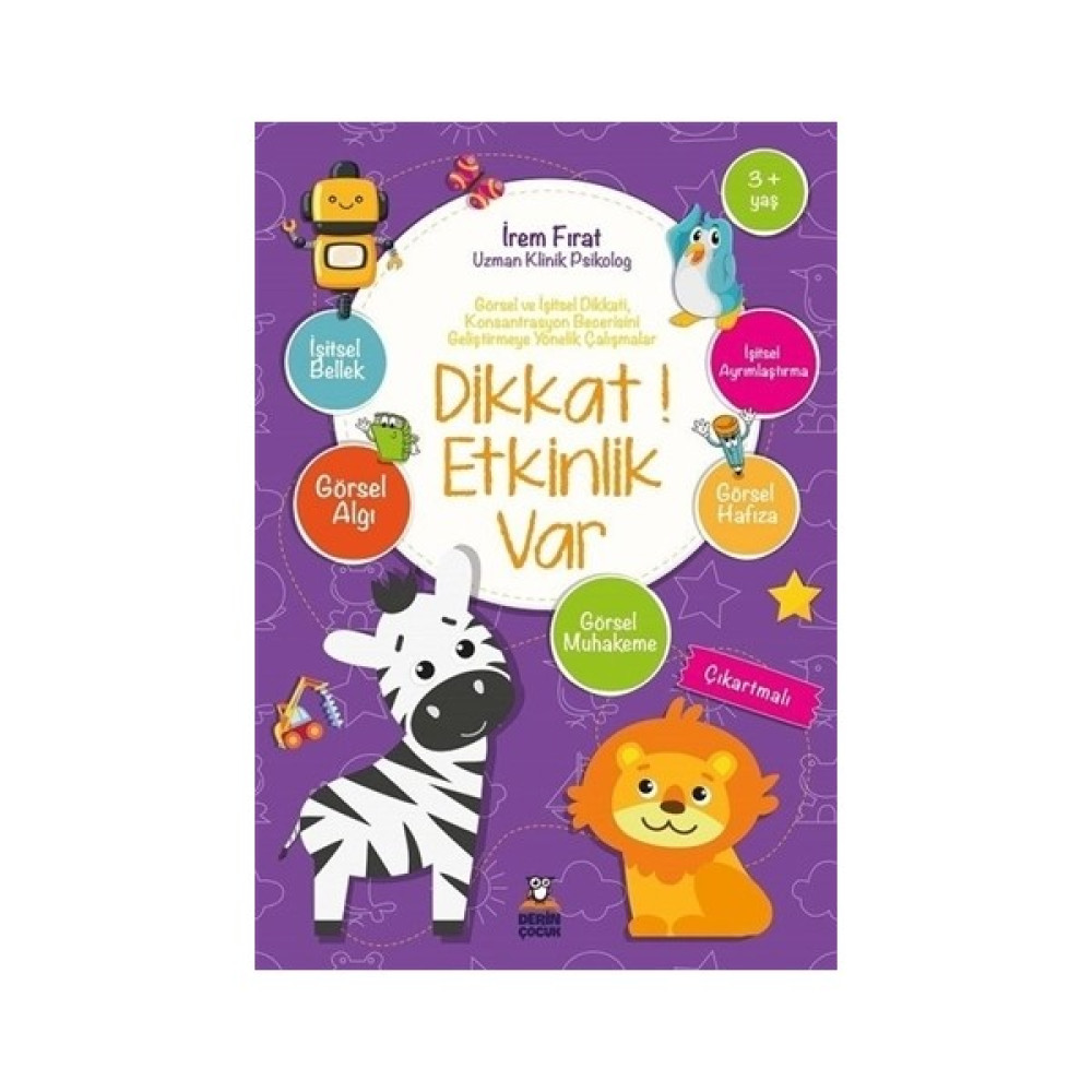Dikkat! Etkinlik Var (3+ Yaş) Zeka Geliştirici Kitaplar Fiyatı
