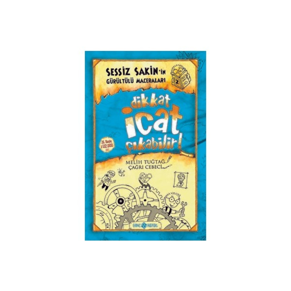 Dikkat Icat Çıkabilir! - Sessiz Sakin’in Gürültülü Maceraları 2 - Karton Kapak Çizgi Roman & Mizah Fiyatı
