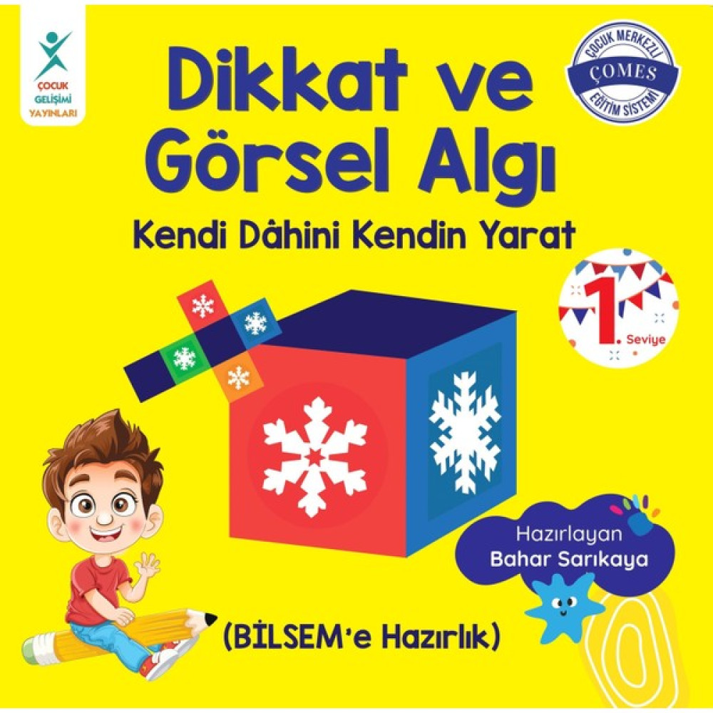 Dikkat ve Görsel Algı 1. Seviye - Bahar Sarıkaya Okul Öncesi Eğitici & Öğretici Kitaplar Fiyatı