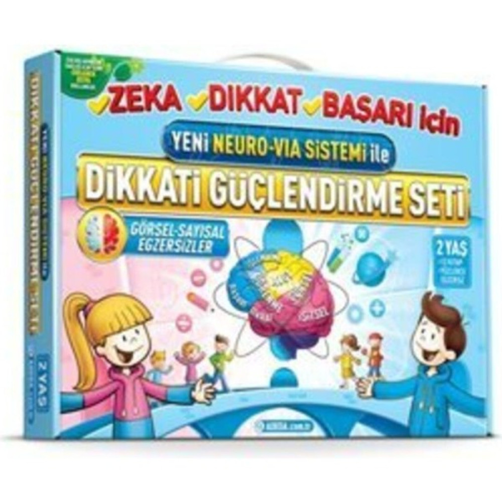 Dikkati Güçlendirme Seti 2 Yaş Okul Öncesi Eğitici & Öğretici Kitaplar Fiyatı