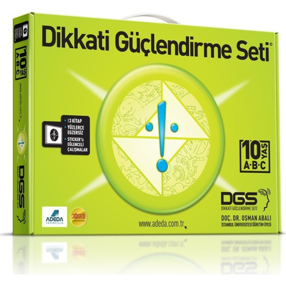 Dikkati Güçlendirme Seti ~ 4. Sınıf - 10 Yaş - Osman Abalı Zihinsel Gelişim Kitapları Fiyatı