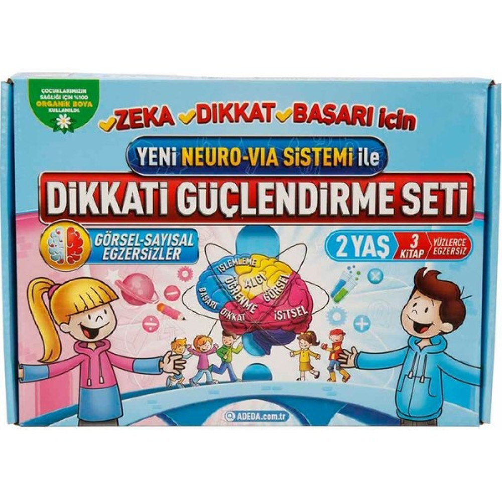 Dikkati Güçlendirme Seti Anasınıfı 2 Yaş - Osman Abalı Okul Öncesi Eğitici & Öğretici Kitaplar Fiyatı