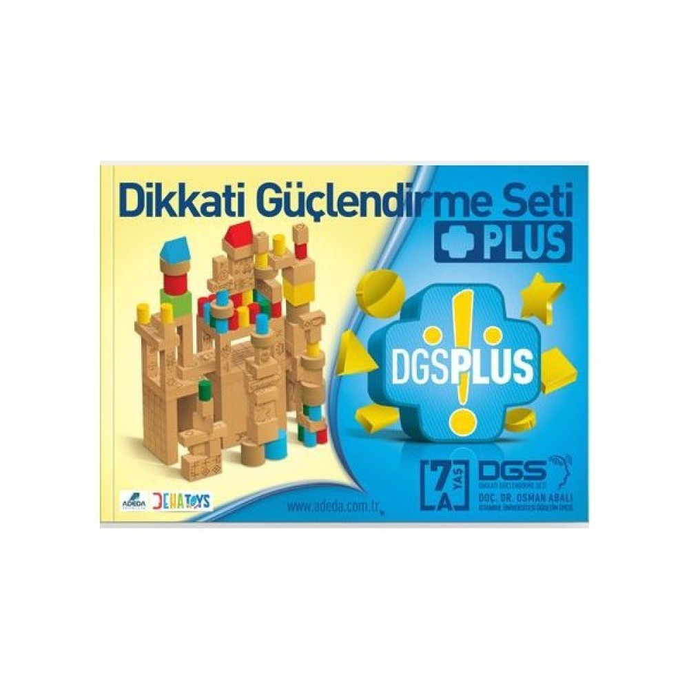 Dikkati Güçlendirme Seti Plus 7 Yaş Kitap (3 Kitap) - Osman Abalı Zihinsel Gelişim Kitapları Fiyatı
