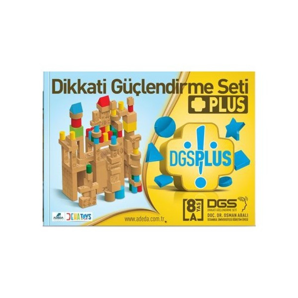 Dikkati Güçlendirme Seti Plus 8 Yaş Kitap (3 Kitap) - Osman Abalı Zihinsel Gelişim Kitapları Fiyatı