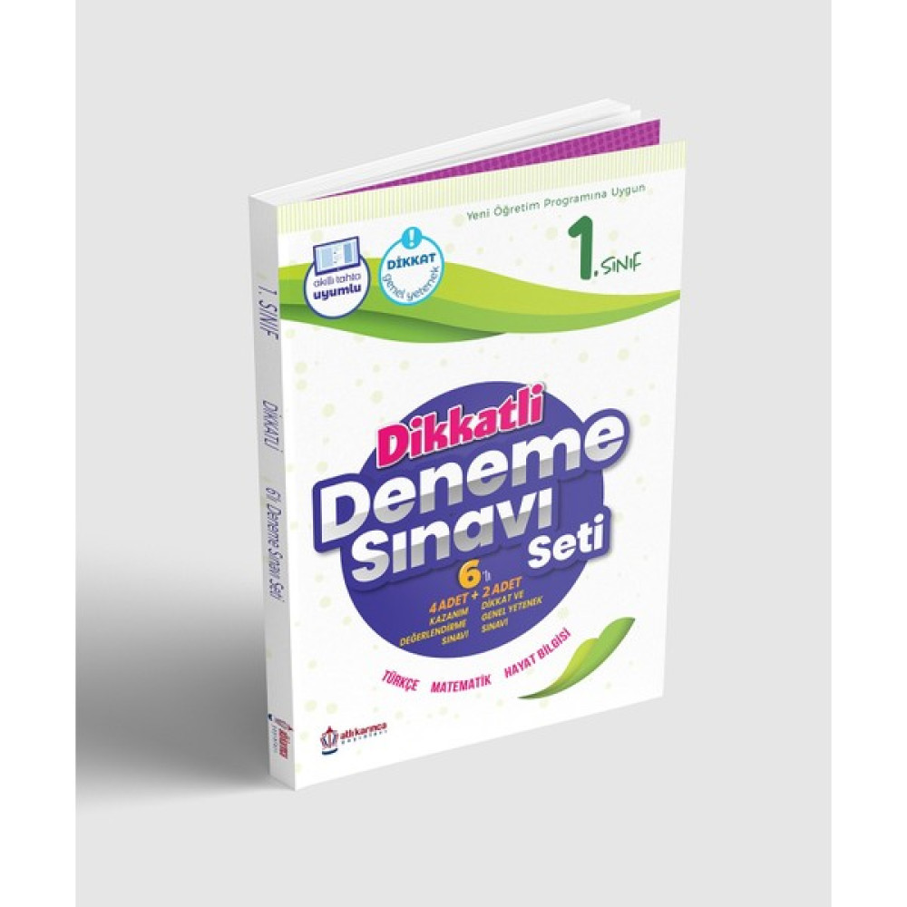 Dikkatli Deneme Sınavı Seti 1. Sınıf Kaynak Kitapları Fiyatı