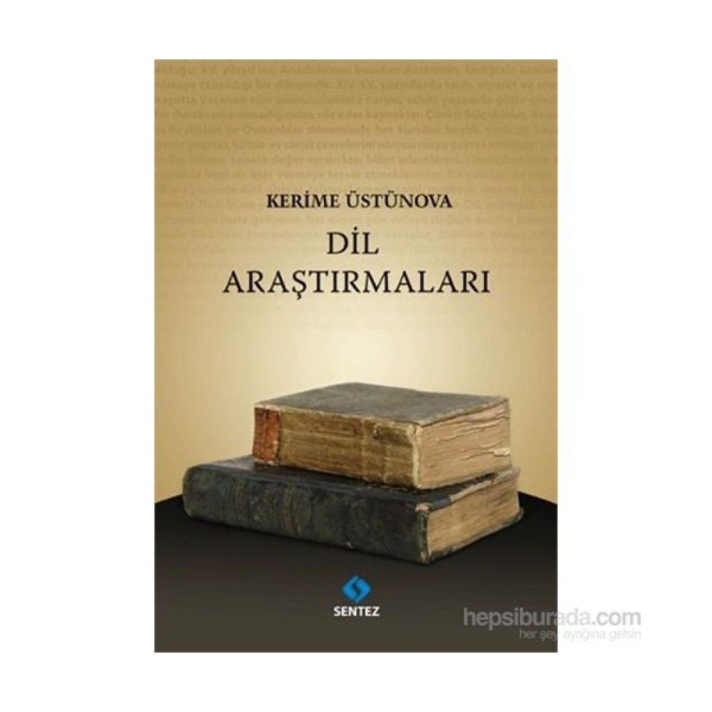 Dil Araştırmaları-Kerime Üstünova Kaynak Kitapları Fiyatı