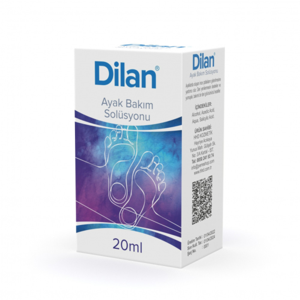 Dilan Nasir Cozeltisi Ayak Bakim Solusyonu 20 Ml Tırnak Bakım Kremi Fiyatı