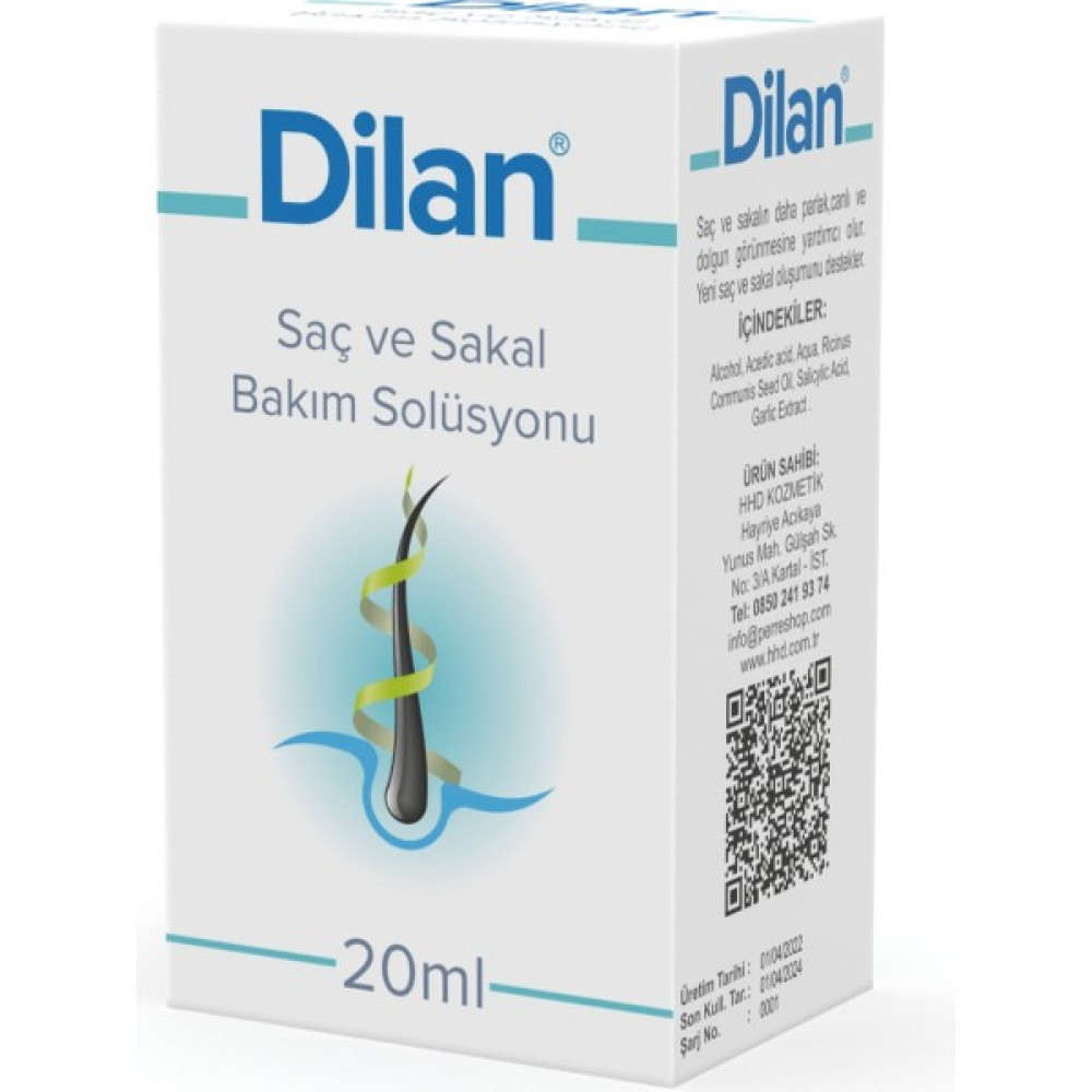 Dilan Saç ve Sakal Bakım Solüsyonu - yok Saç Bakım Maskeleri & Serumlar & Spreyler Fiyatı