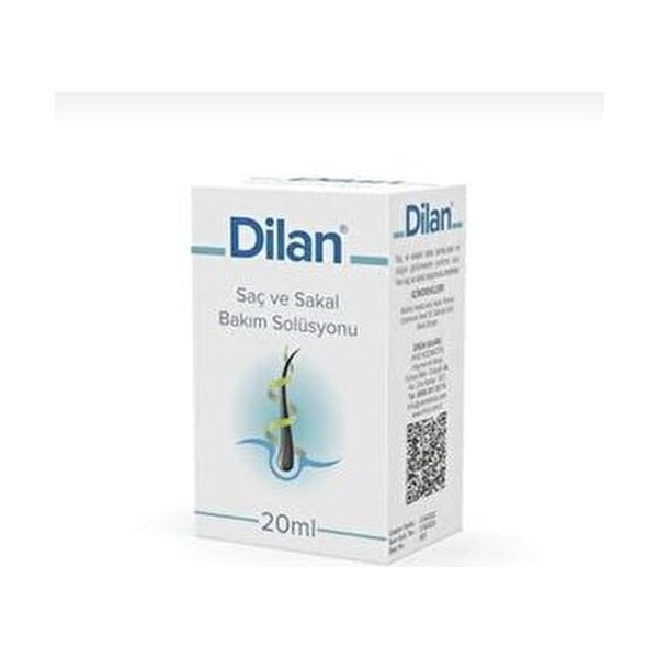 Dilan Saç ve Sakal Kıran Besleyici Solüsyon 20 ml Erkekler İçin Özel Formül Diğer Fiyatı