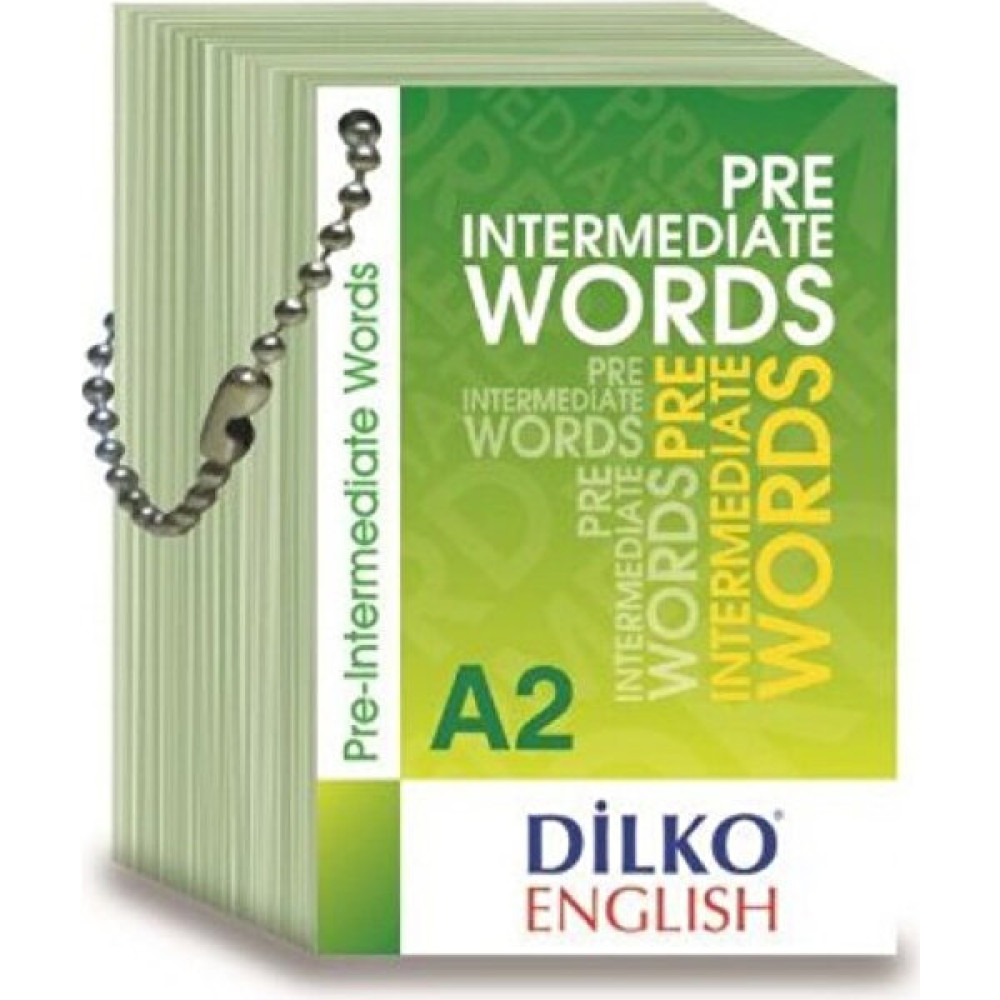Dilko A2 Pre Intermediate Words Kelime Kartı Yabancı Dil Kartları Fiyatı
