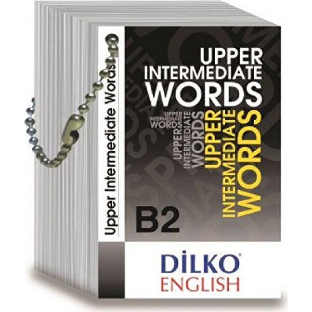 Dilko B2 Upper Intermediate Words Kelime Kartı Yabancı Dil Öğretici Kitaplar ve Eğitim Setleri Fiyatı