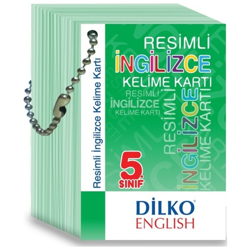 Dilko Yayıncılık 5. Sınıf Ingilizce Kelime Kartı Yabancı Dil Kartları Fiyatı
