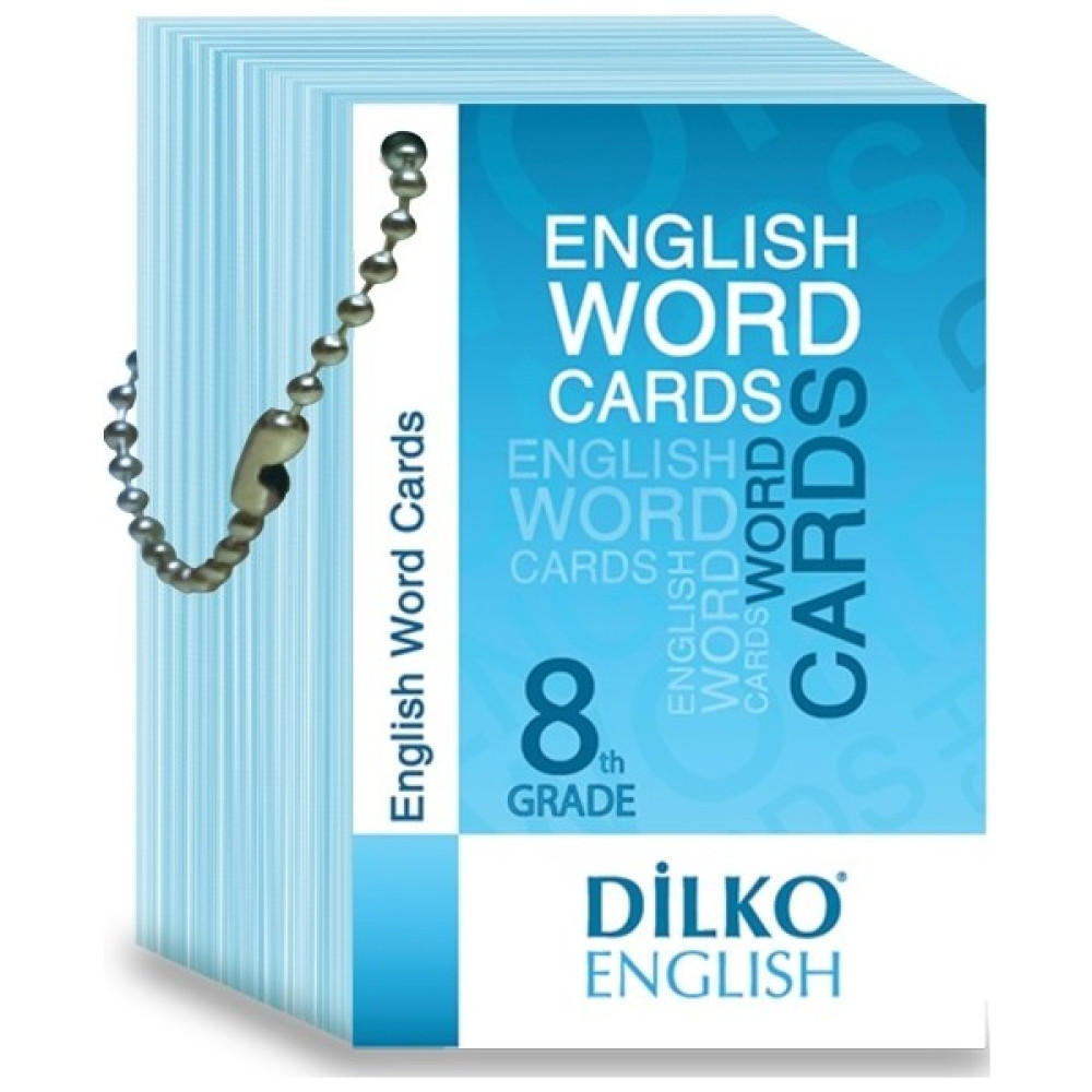Dilko Yayıncılık 8. Sınıf Ingilizce Kelime Kartı Yabancı Dil Öğretici Kitaplar ve Eğitim Setleri Fiyatı