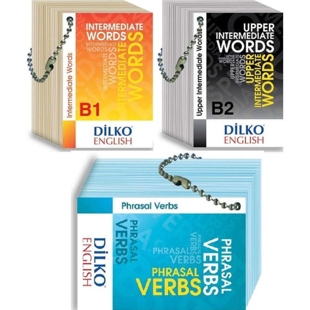 Dilko Yayıncılık Kelime Kartları B1-B2-Phrasal Verbs Yabancı Dil Kartları Fiyatı