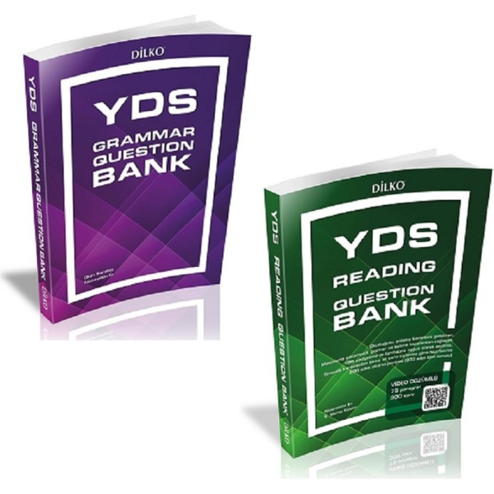 Dilko Yayıncılık YDS Grammar Question Bank + YDS Reading Question Bank Video Çözümlü YDS Fiyatı