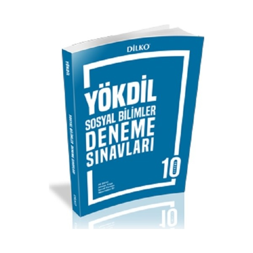 Dilko Yayıncılık Yökdil Sosyal Bilimler Deneme Sınavları Yabancı Dil Öğretici Kitaplar ve Eğitim Setleri Fiyatı