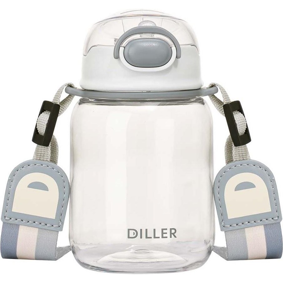 Diller Bee Diller Tritan Pipetli Su Matarası 500ML Beyaz Diğer Fiyatı