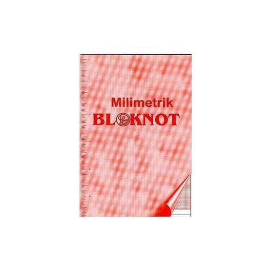 Dilman A3 Milimetrik Kırmızı Bloknot